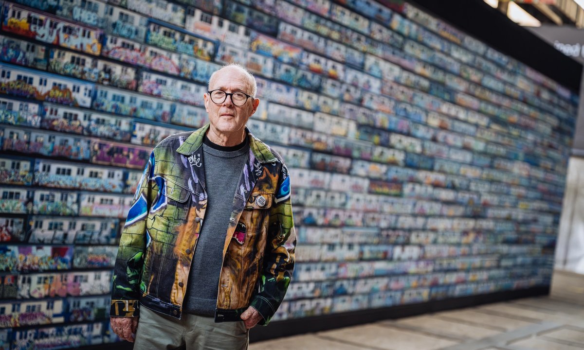 Image accompanying source report: Half a Century of Subway Graffiti: Henry Chalfant's Archive Lands in Northern Europe for the First Time