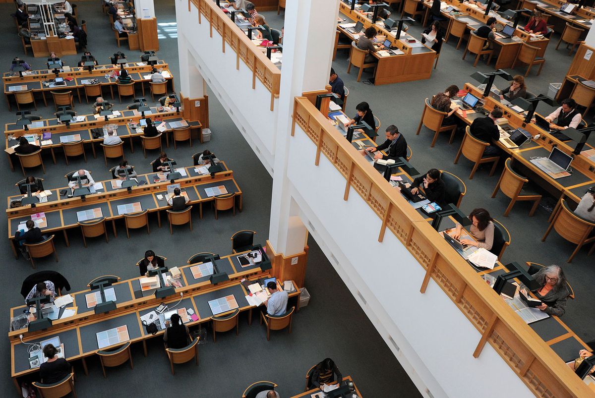 Before UK Research and Innovation announced its new advice, postgraduate students were already under pressure due to difficulties in accessing libraries and archives Carl Court/AFP via Getty Images