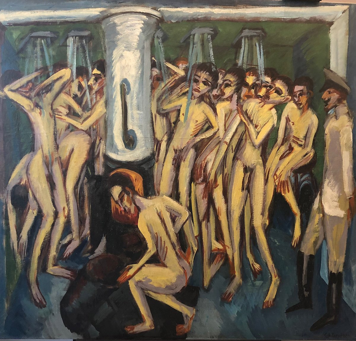 Kirchner's Artillerymen (1915) © Mel Urbach