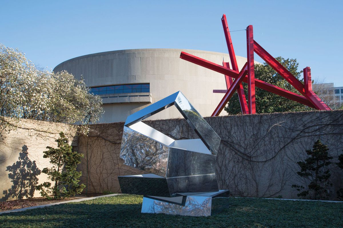 The Hirshhorn's current sculpture garden Photo: Cathy Carver; courtesy of the Hirshhorn