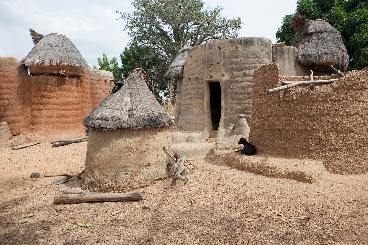 Koutammakou, where the Batammariba have long constructed mud dwellings Damien Halleux Radermecker
