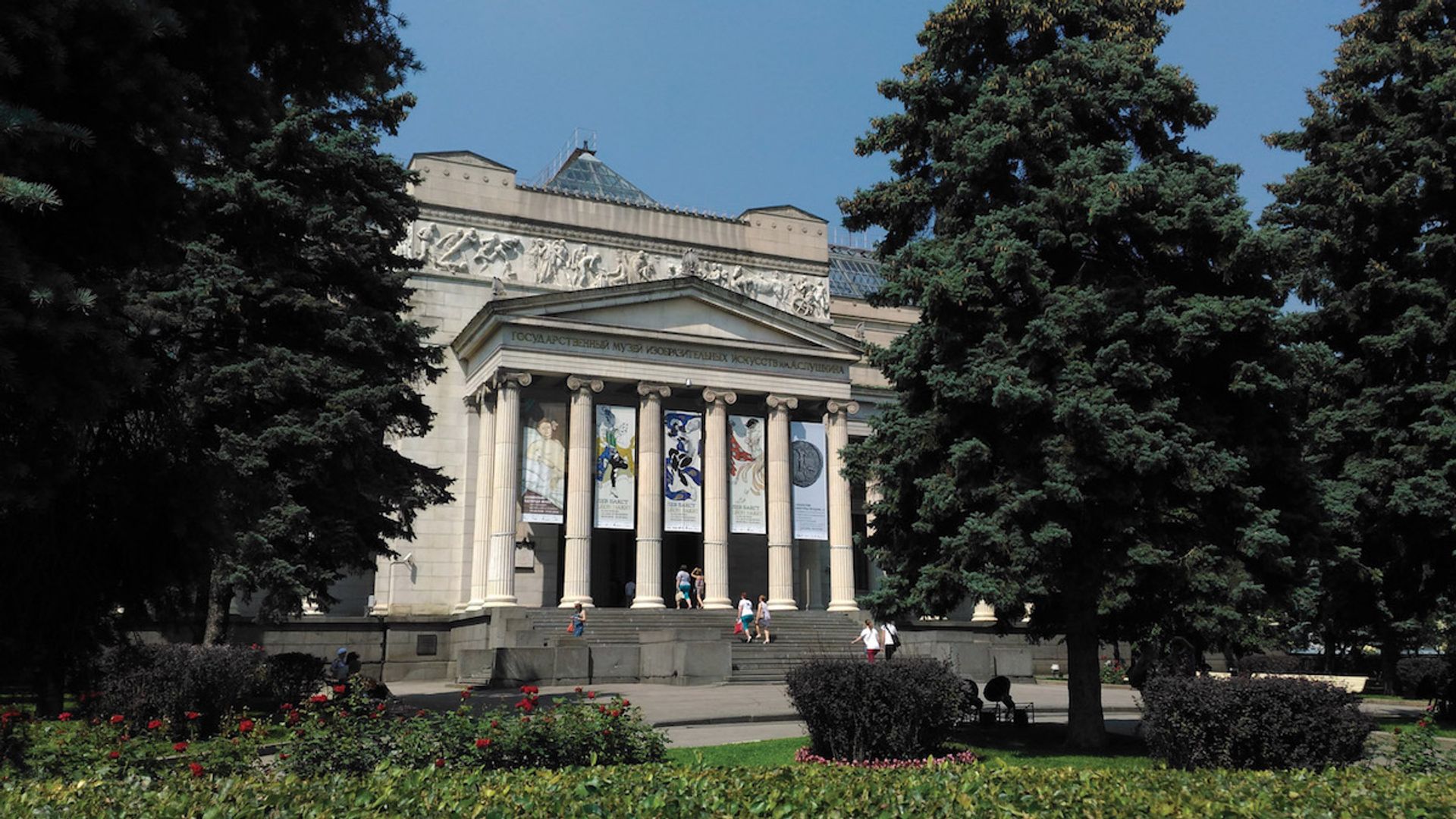 The Pushkin Museum in Moscow, led by director Marina Loshak, will take charge of nine branches of Russia's  National Centre for Contemporary Arts in early 2020 © Olga Melekesceva
