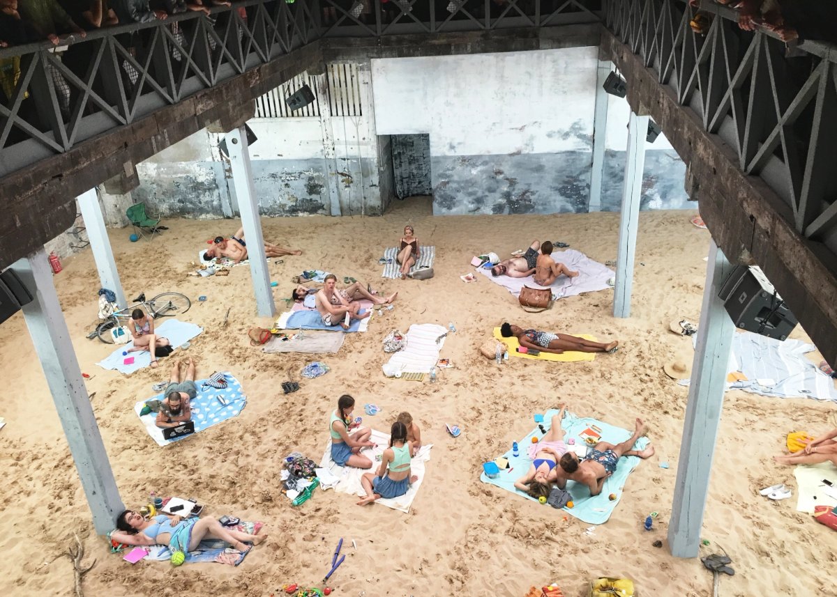 Sun & Sea (Marina) in the Lithuanian Pavilion, Venice Biennale, 2019 Photo: Matteo Bittani, via Flickr