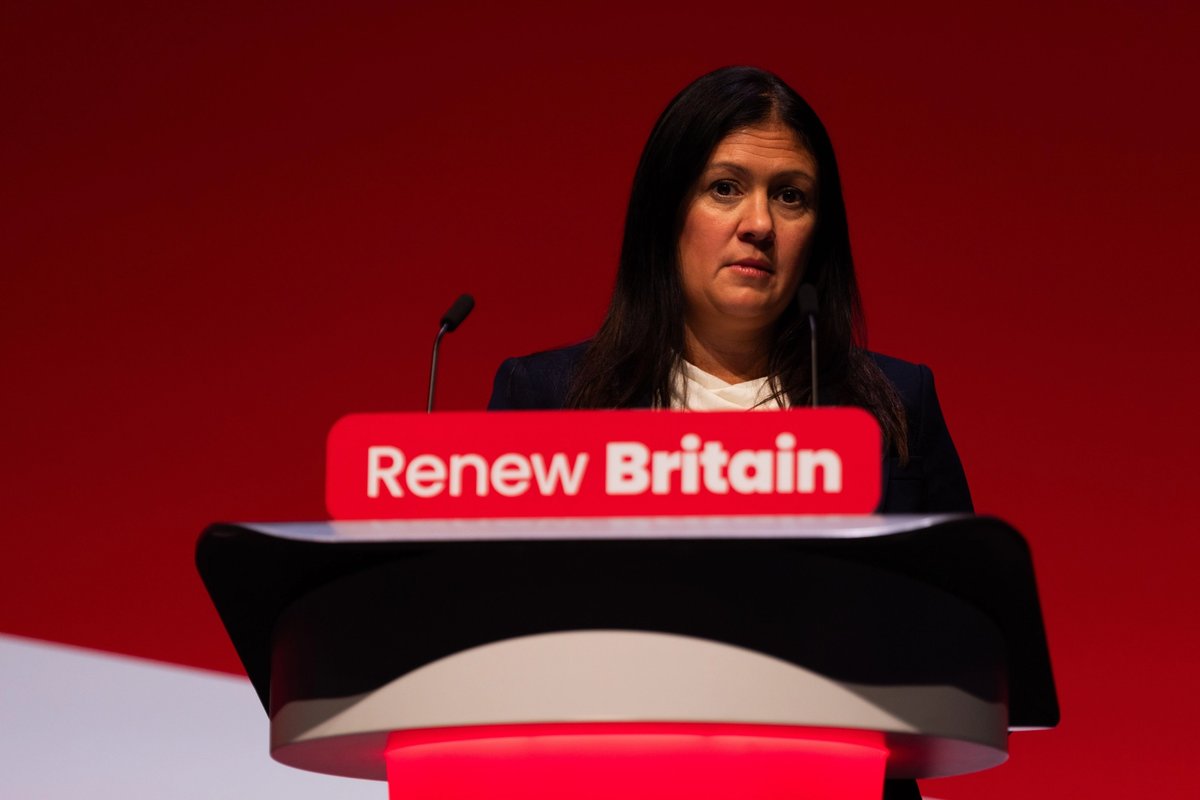 The culture secretary Lisa Nandy announced at move at the Labour party conference earlier this week
Milo Chandler/Alamy Live News