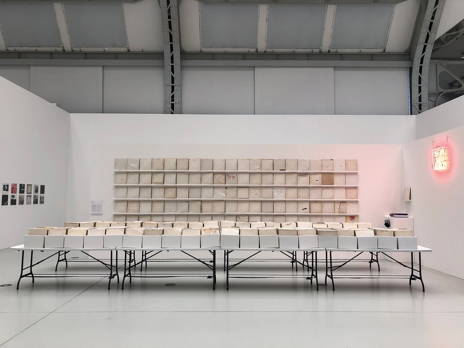 Rutherford Chang collected copies of The Beatles’ ninth album for his work We Buy White Albums (2013-25)

Photo: courtesy of RC Estate


