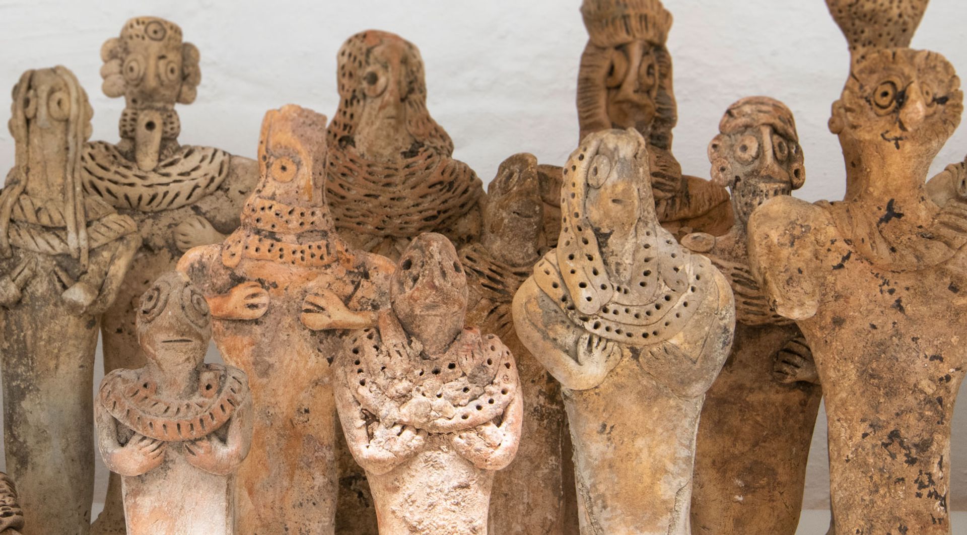A selection of fake figurines seized by British customs © Trustees of the British Museum 2020