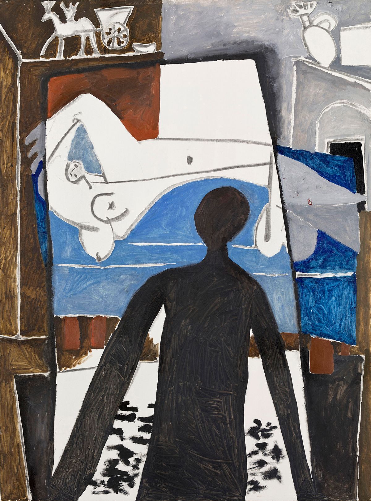Pablo Picasso'sThe Shadow (December 1953)
Musée national Picasso/Paris/France; MP208. © 2023 Estate of Pablo Picasso / Artists Rights Society (ARS), New York. (Photo: Mathieu Rabeau, © RMN-Grand Palais / Art Resource, New York)