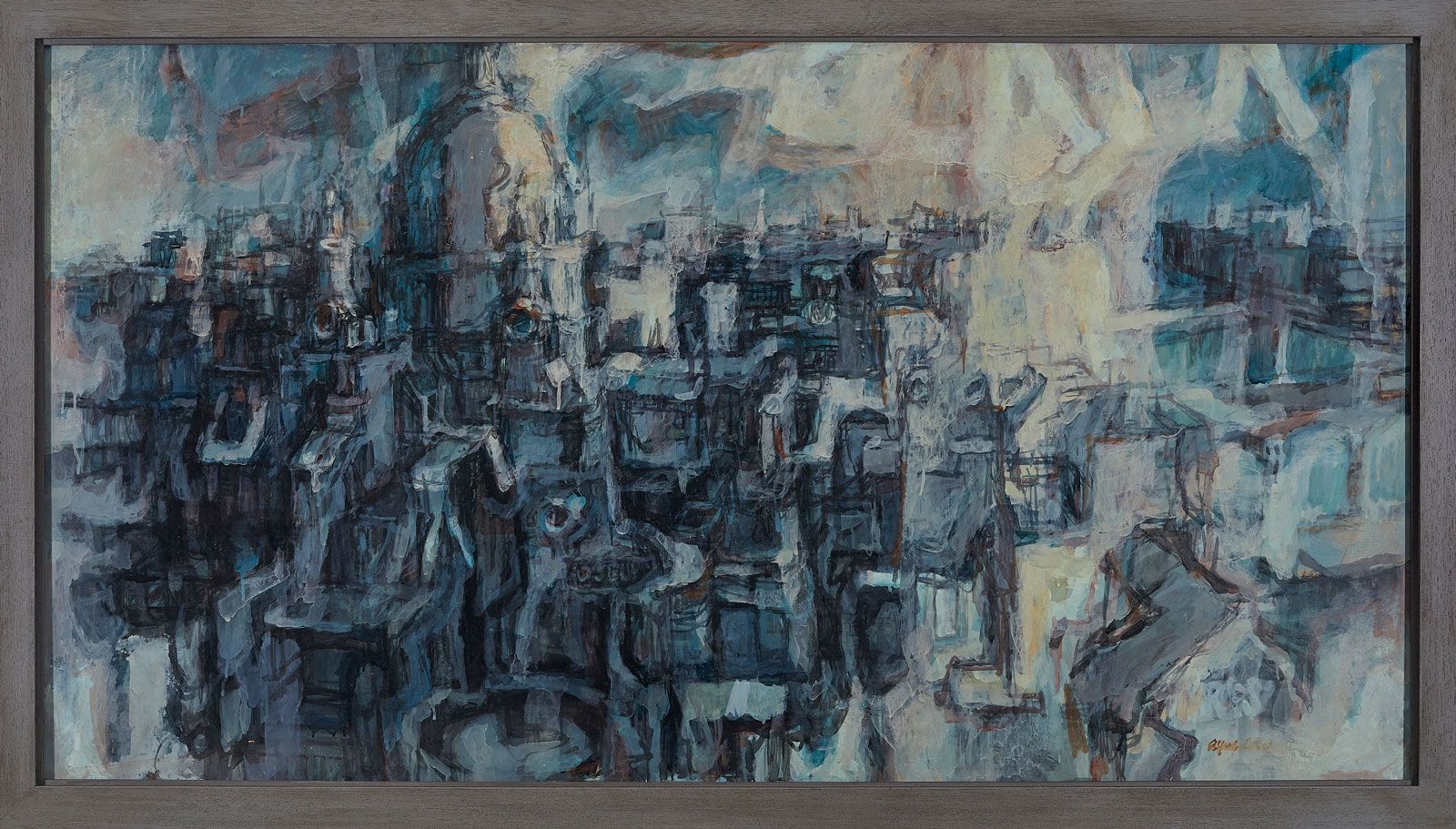 Alfred Cohen, St Pauls, West View (1960) © Peter Huggins