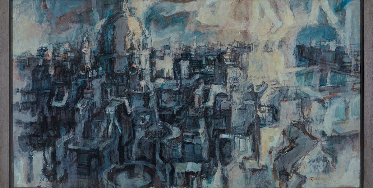 Alfred Cohen, St Pauls, West View (1960) © Peter Huggins