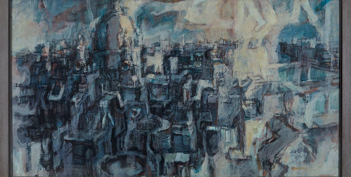 Alfred Cohen, St Pauls, West View (1960) © Peter Huggins