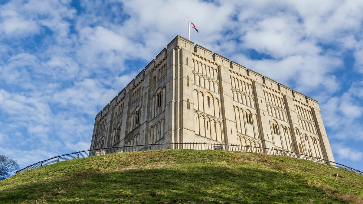 The transformation of the Grade I-listed Norman building in the east of England cost £27.5m and took five years

© Norfolk Museums Service
