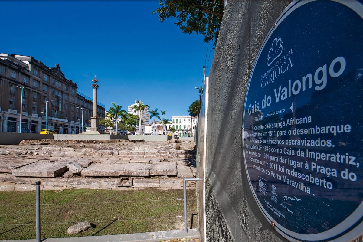 Renovation work on the Valongo Wharf—uncovered by construction workers in 2011 during a citywide revitalisation project—stalled during the Bolsonaro administration but was revived under President Lula © IPHAN