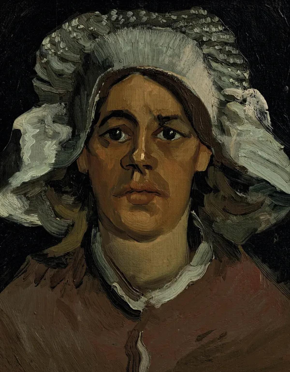Van Gogh’s Head of a Woman (Gordina de Groot) (March-April 1885)
Het Noordbrabants Museum, s’Hertogenbosch. Photograph Peter Cox