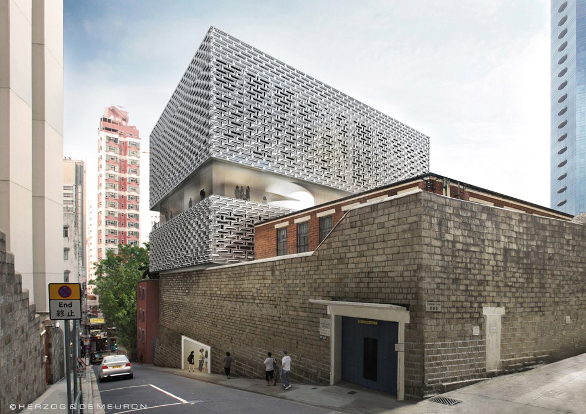 A rendering of the Old Bailey Galleries, part of the Central Police Station development in Hong Kong Courtesy of Tai Kwun and Herzog & De Meuron