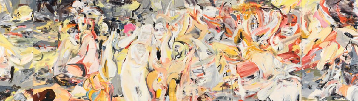 Cecily Brown’s Where, When, How Often and with Whom (2017) © Louisiana Museum of Modern Art; courtesy of the artist
