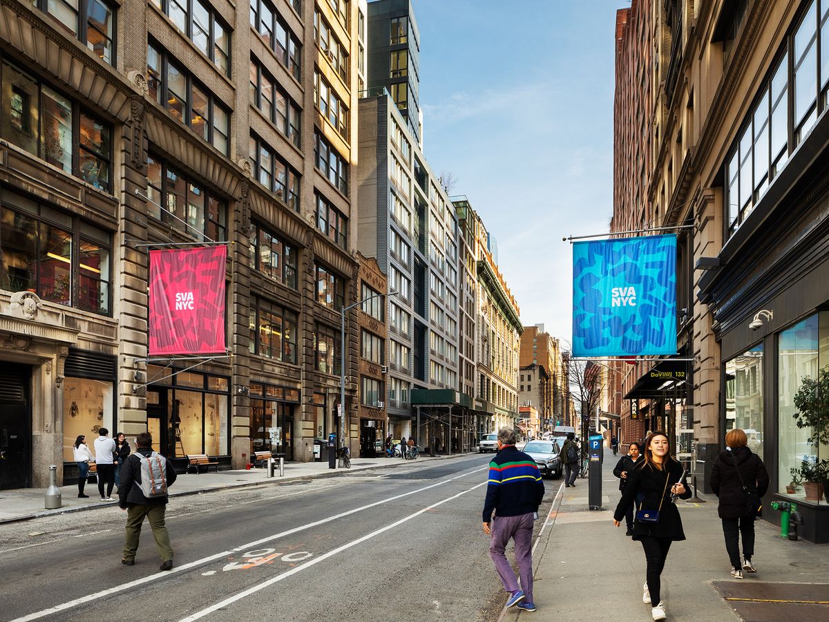 The School of Visual Arts, New York Photo: Veeayepeeessveeaye, via Wikimedia Commons
