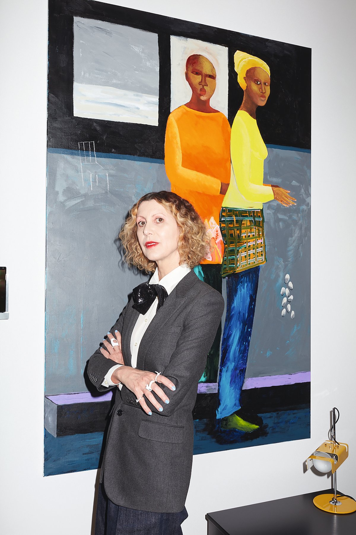 The name of Valeria Napoleone's umbrella platform, Valeria Napoleone XX, references the female chromosome and  the fact that she is a twin David M. Benett/Dave Benett/Getty Images