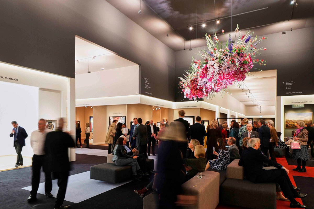 Tefaf Maastricht has around 285 exhibitors and attracted 4,000 visitors for its first preview day last Thursday Courtesy of Tefaf