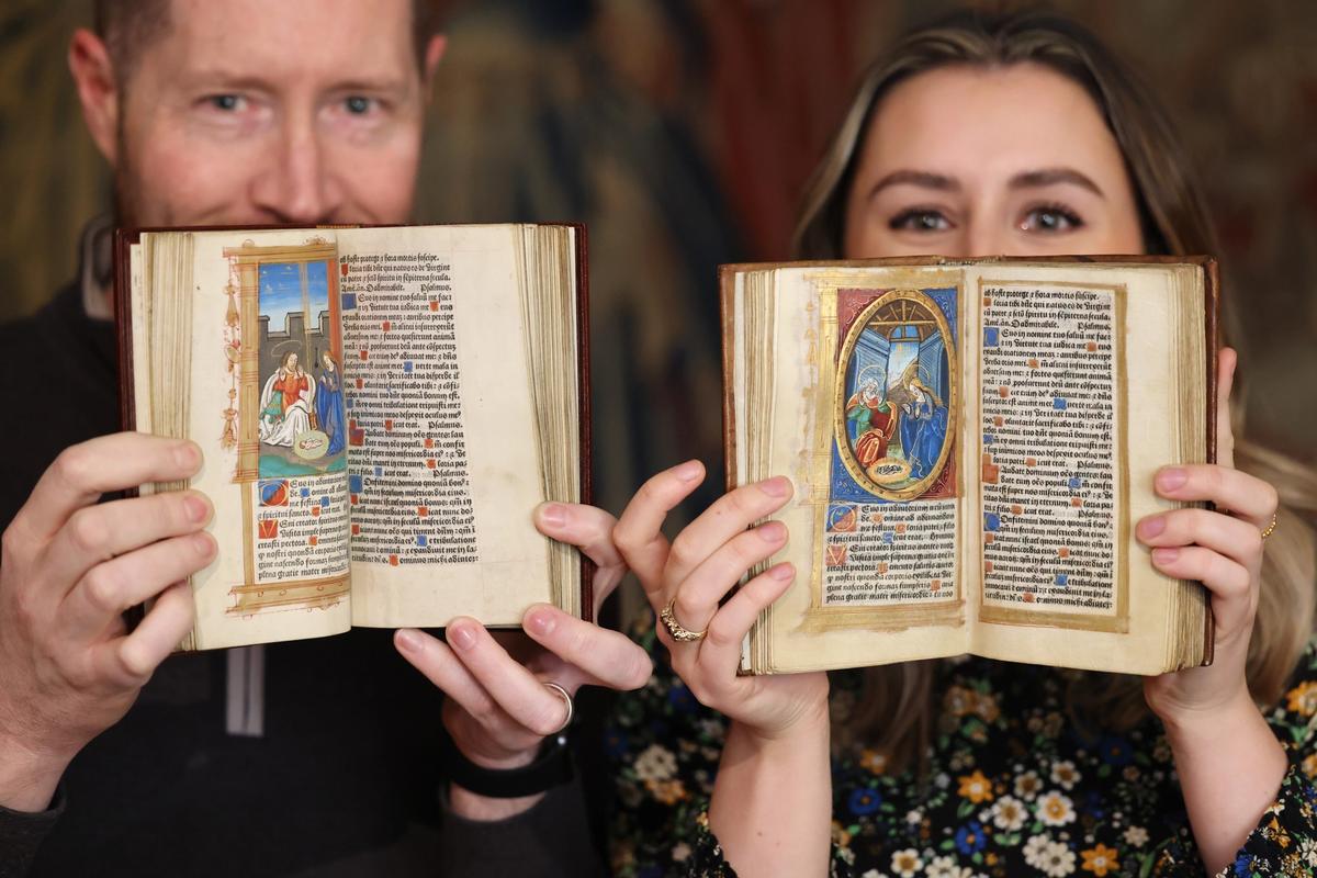 Catherine of Aragon and Anne Boleyn's Book of Hours
Courtesy of Hever Castle