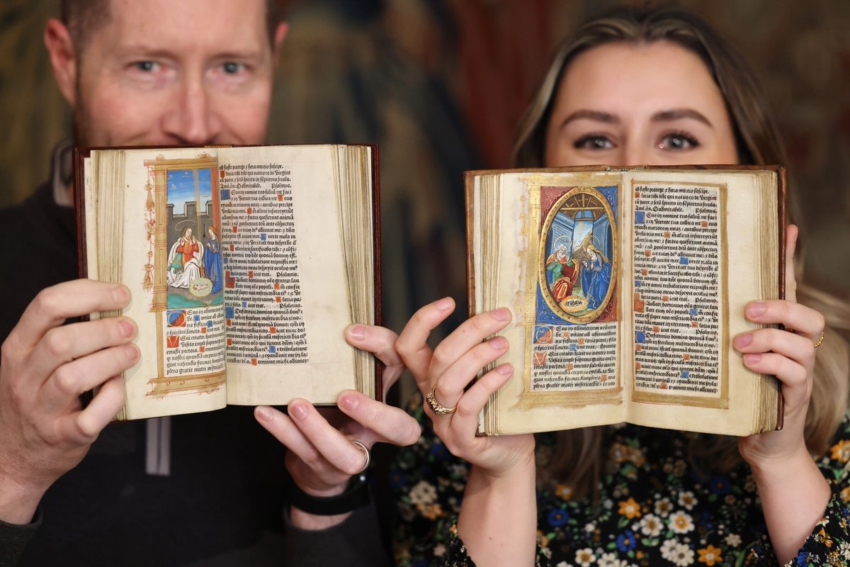 Catherine of Aragon and Anne Boleyn's Book of Hours
Courtesy of Hever Castle
