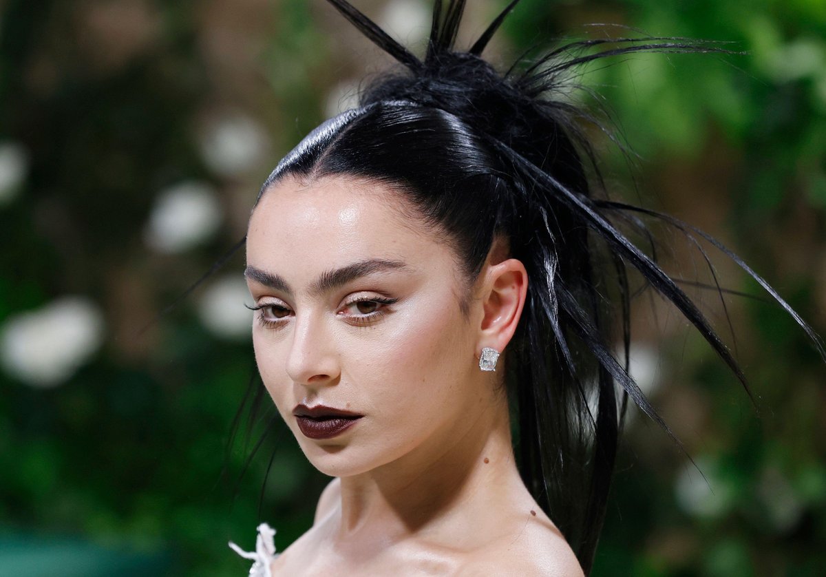 Charli xcx at the Met Gala in New York on 6 May 2024 Photo by John Angelillo/UPI Credit: UPI/Alamy Live News