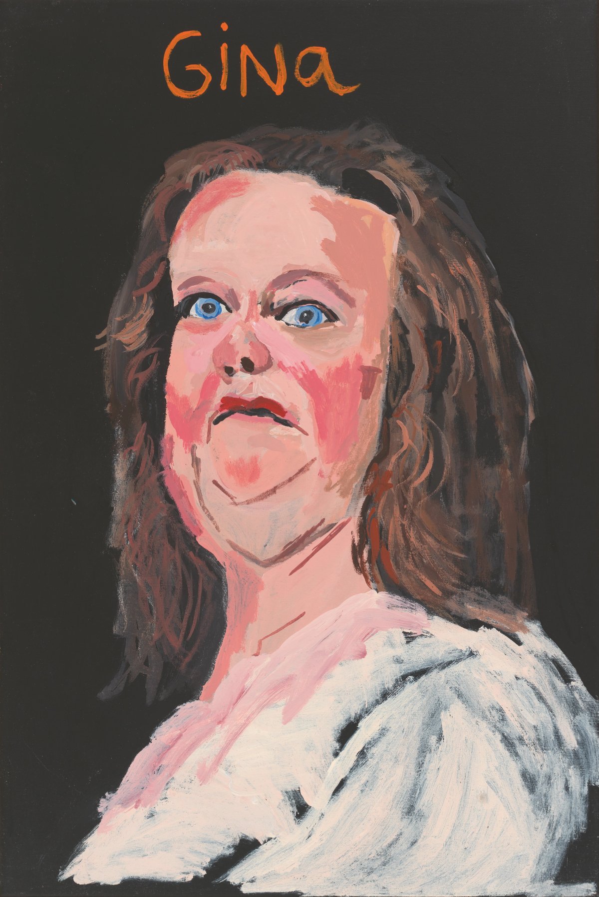 A painting of Gina Rinehart by Vincent Namatjira is one of several portraits in the artist's new monograph