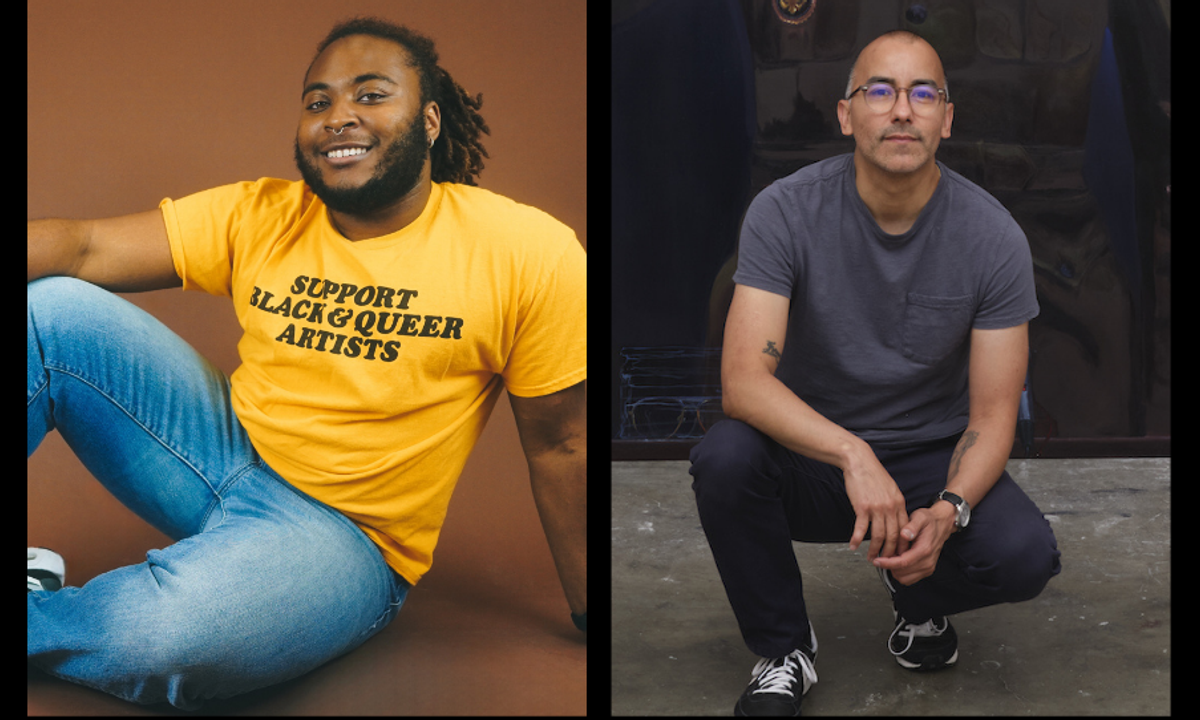Vincent Valdez and KB Brookins picked for ACLU Texas's artist-in-residence programme