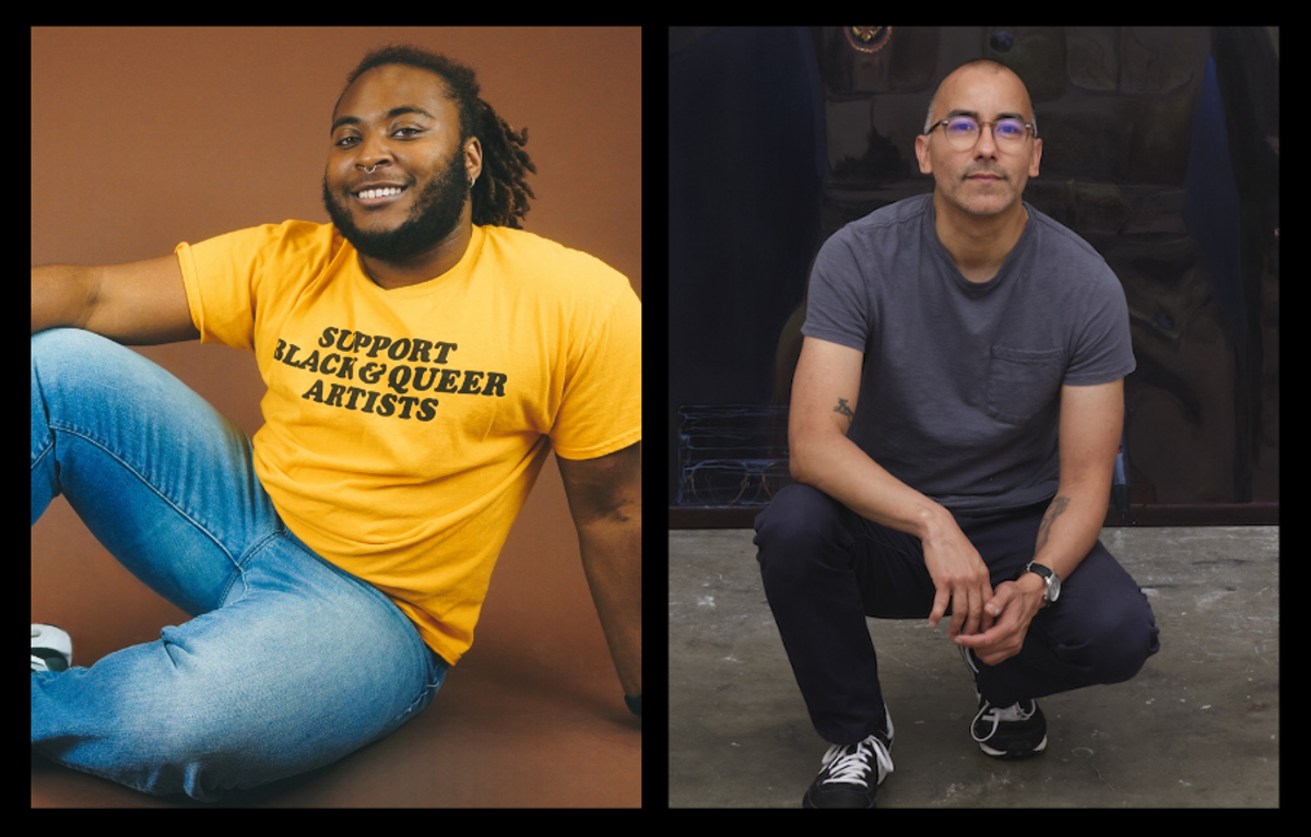 KB Brookins and Vincent Valdez Courtesy ACLU Texas