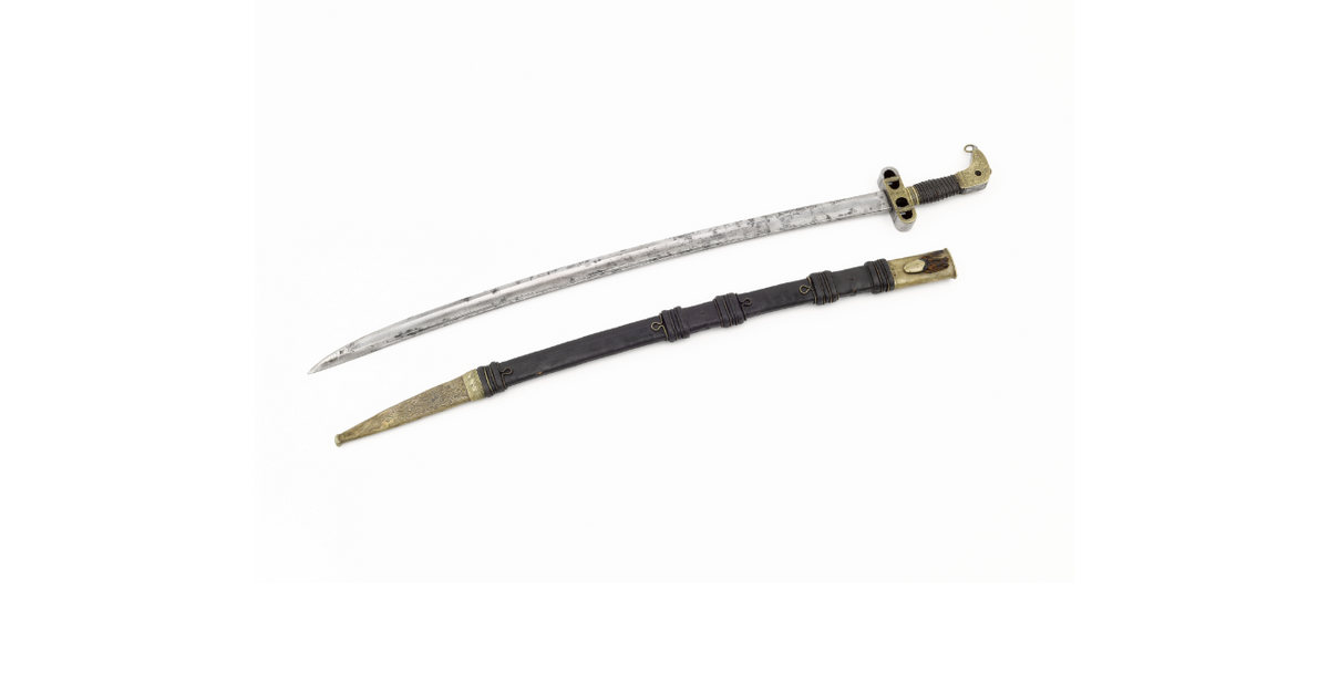 Omar Saïdou Tall's sword was seized by French troops © Musée de l'Armée, Dist. RMN-Grand Palais / Anne-Sylvaine Marre-Noël