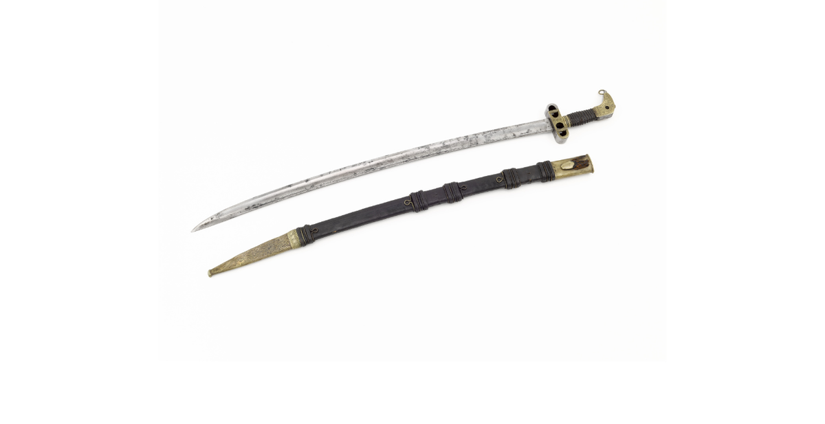 Omar Saïdou Tall's sword was seized by French troops © Musée de l'Armée, Dist. RMN-Grand Palais / Anne-Sylvaine Marre-Noël