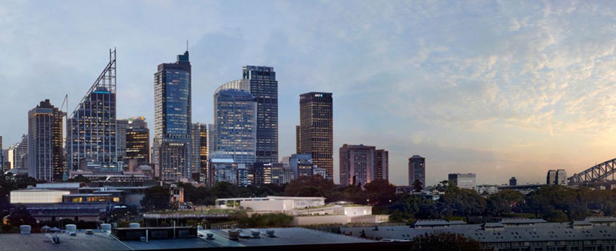 Image of the Sydney Modern Project as produced by Kazuyo Sejima + Ryue Nishizawa / SANAA SANAA