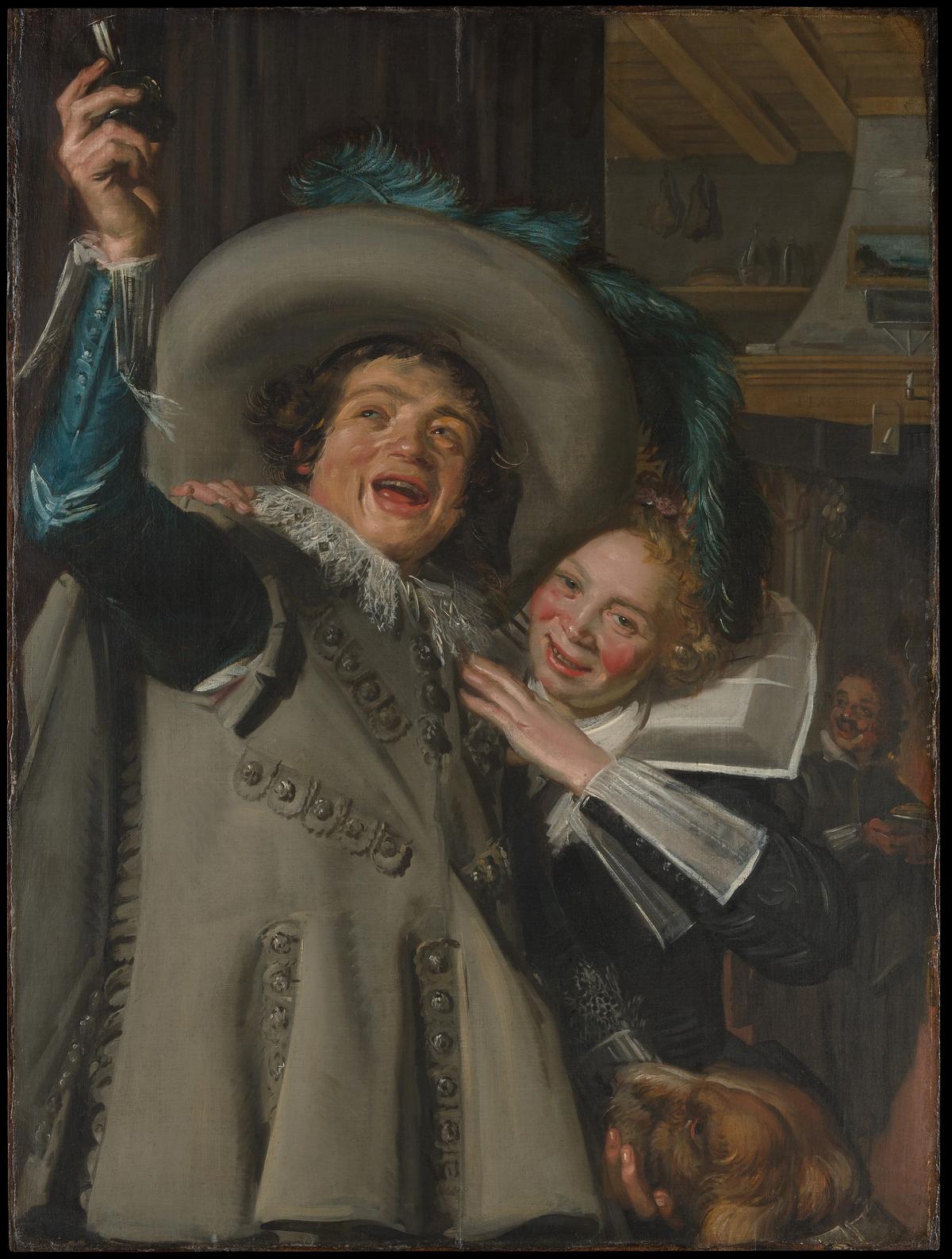 Frans Hals' Young Man and Woman in an Inn (1623) Courtesy of the Metropolitan Museum of Art, New York