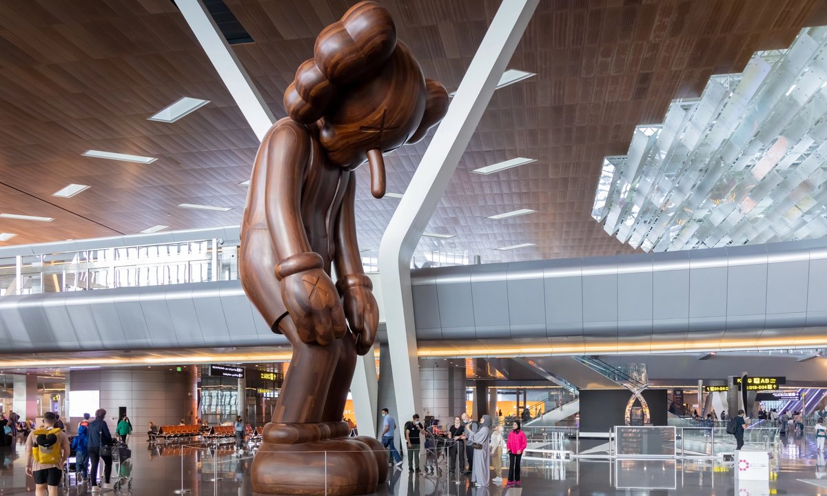 Qatar installs 40 extra sculptures in time for the Fifa World Cup Qatar installs 40 extra sculptures in time for the Fifa World Cup