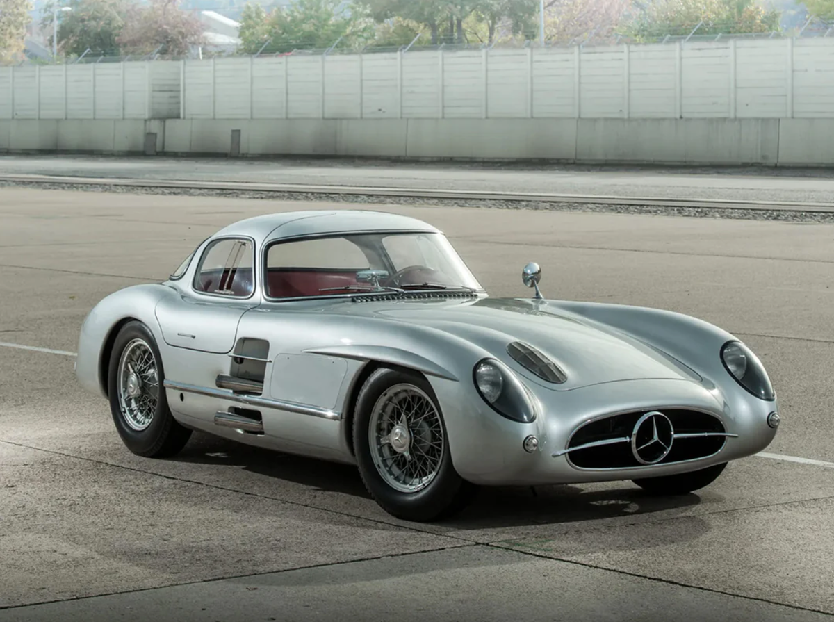 A 1955 Mercedes-Benz Uhlenhaut Coupé, the world's most expensive car at auction

Courtesy of RM Sotheby's