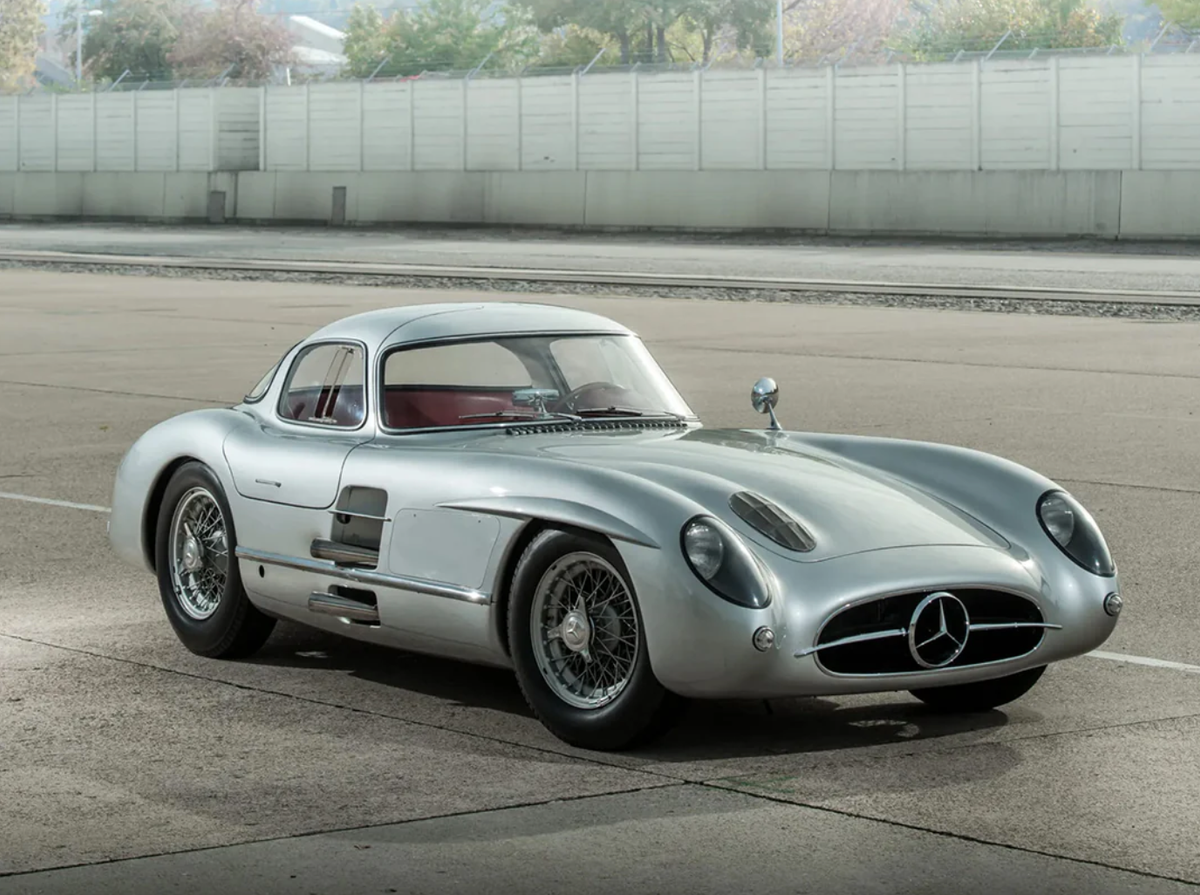 A 1955 Mercedes-Benz Uhlenhaut Coupé, the world's most expensive car at auction
Courtesy of RM Sotheby's
