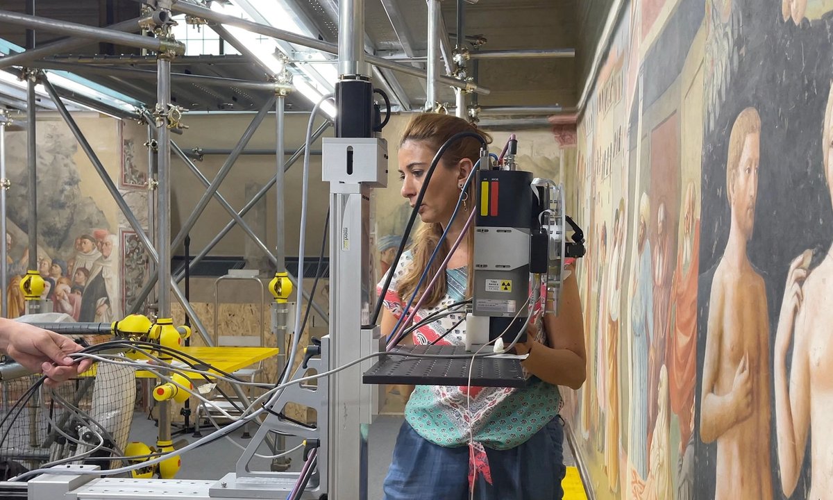 How technologies applied in Florence are revolutionising fresco conservation