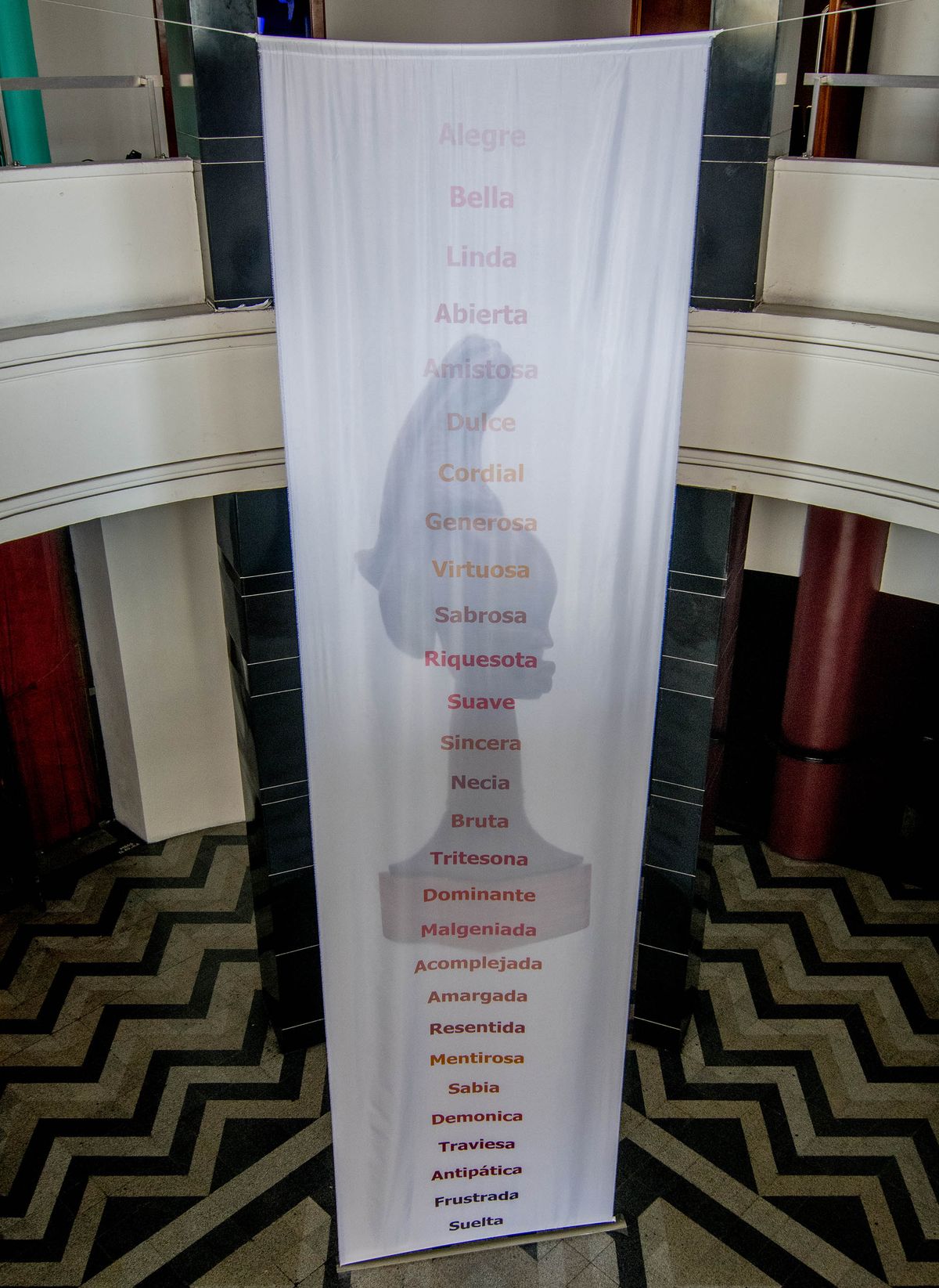 Juana Valdés, Me lavo las manos de eso (2023), at the XXIII Paiz Art Biennial at Centro Cultural de España in Guatemala City Courtesy of Sergio Muñoz and Fundación Paiz