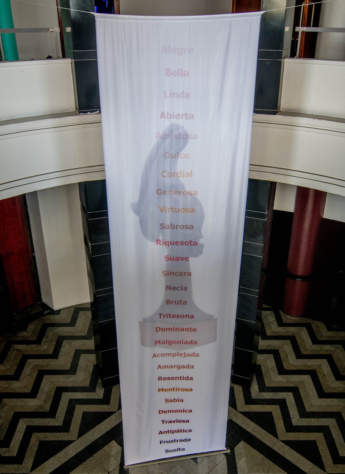 Juana Valdés, Me lavo las manos de eso (2023), at the XXIII Paiz Art Biennial at Centro Cultural de España in Guatemala City Courtesy of Sergio Muñoz and Fundación Paiz