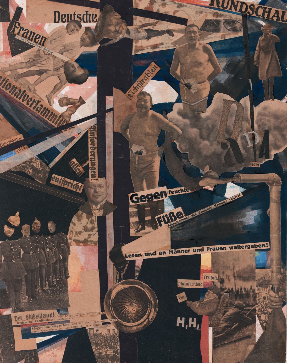 Hannah Hoch's Dada Rundschau (1919) DACS, 2018