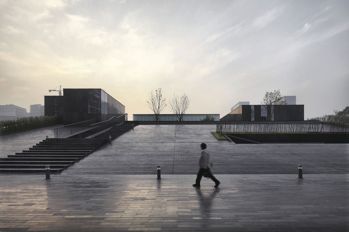 The Museum of Contemporary Art in Chengdu is running a reduced exhibitions programme under an acting director © ArchExist; courtesy of Jiakun Architects