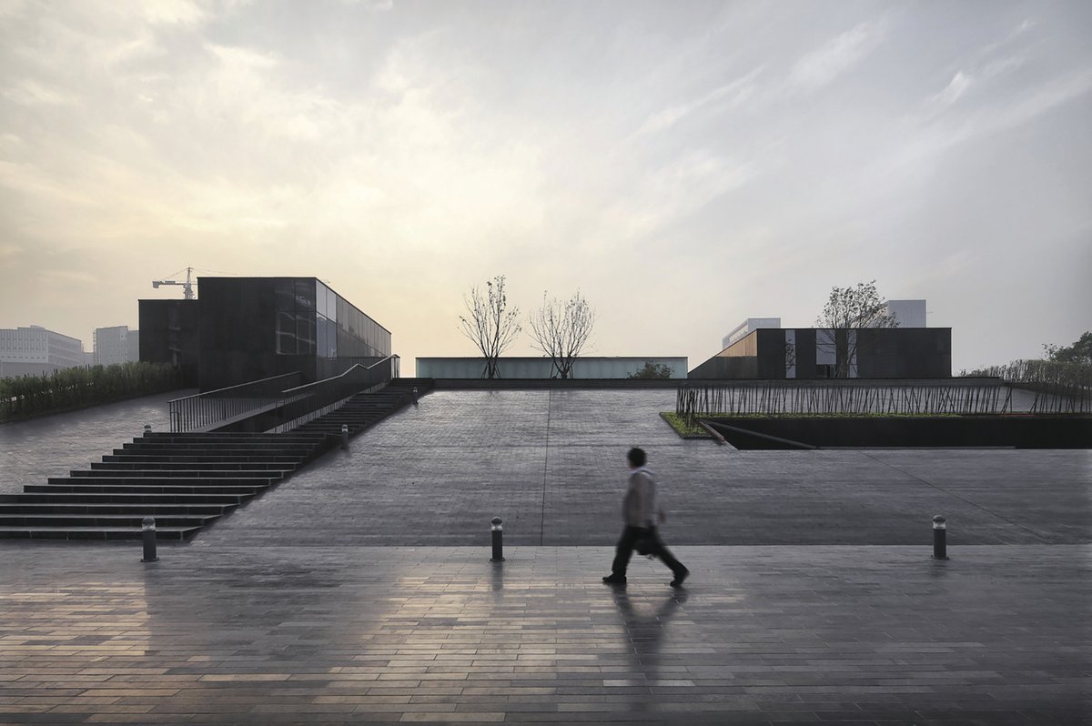 The Museum of Contemporary Art in Chengdu is running a reduced exhibitions programme under an acting director © ArchExist; courtesy of Jiakun Architects