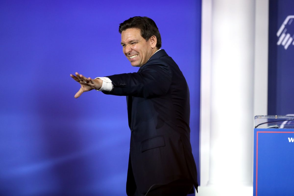 Florida governor Ron DeSantis Photo by Gage Skidmore, via Flickr