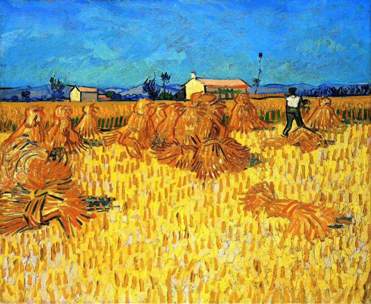 What were the first 12 Van Gogh paintings ever sold?