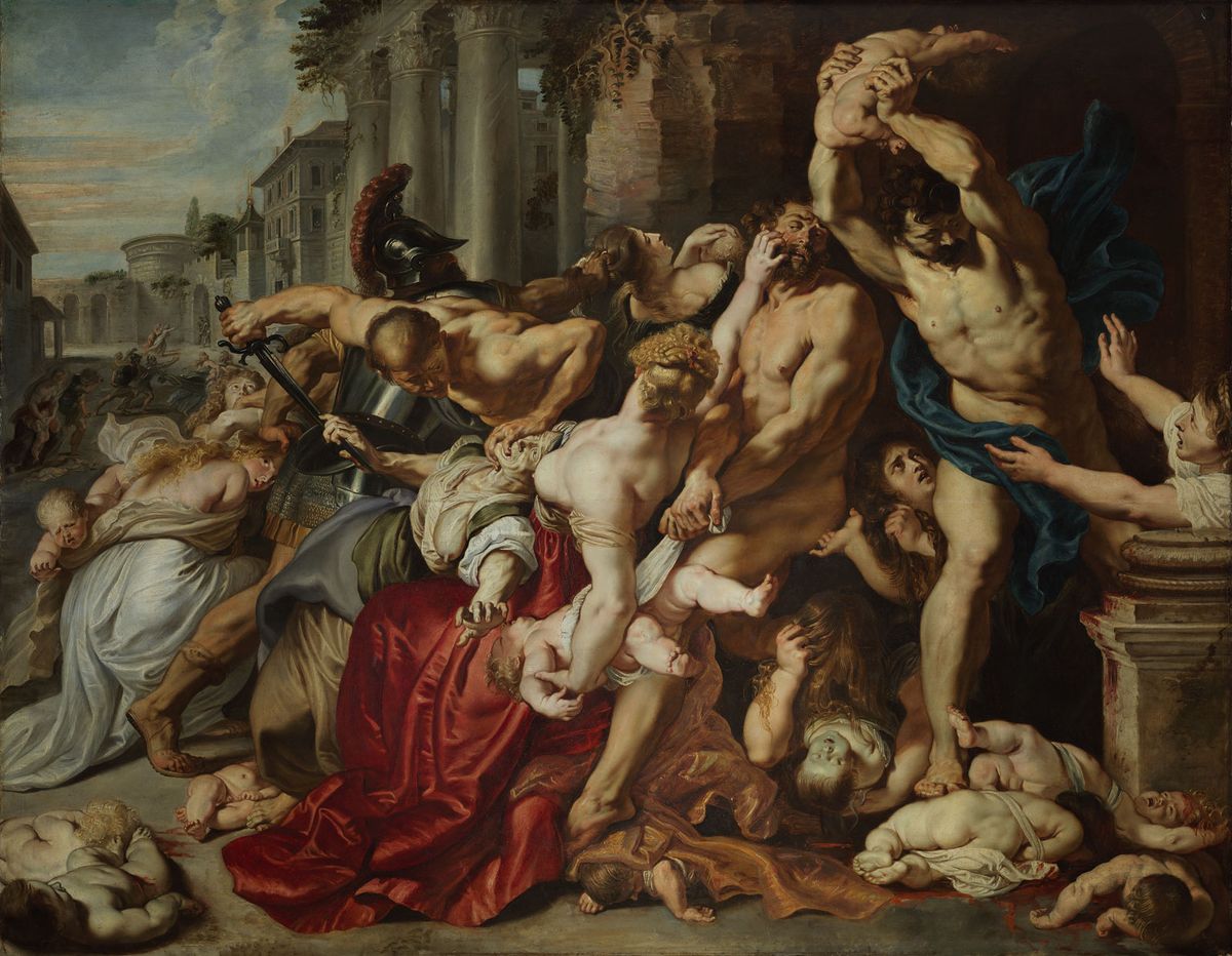 Peter Paul Rubens, The Massacre of the Innocents (1610) The Thomson Collection at the Art Gallery of Ontario. © 2018 Art Gallery of Ontario