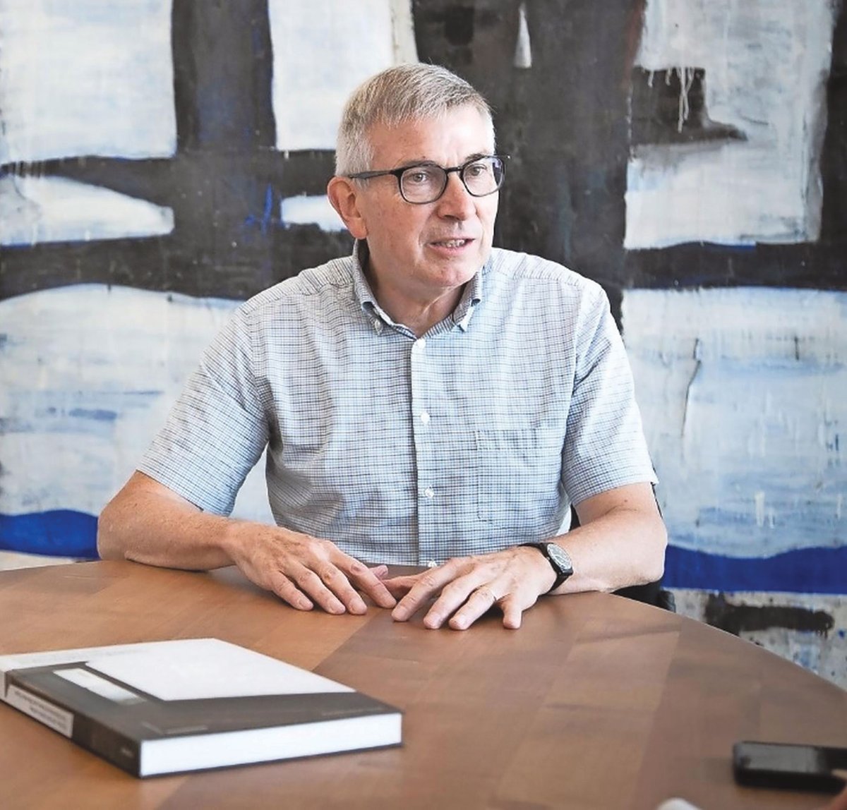 Hans Furer, former managing director of the Art Galleries Switzerland association © Nicole Pont