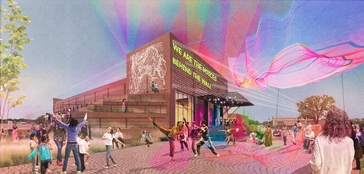The Fred Rouse Center for Arts and Community
Healing Concept rendering by MASS Design Group. Courtesy of Transform 1012 N. Main Street.