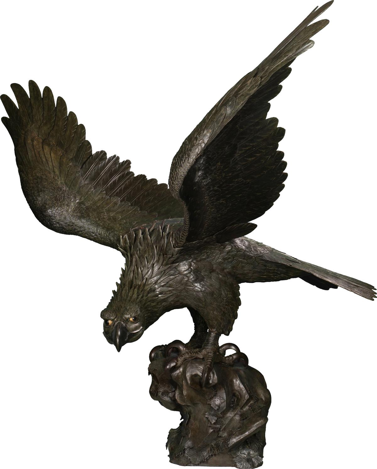 A Meiji attribution for a onetime college mascot was confirmed by an analysis by the Museum of Fine Arts, Boston McMullen Museum of Art, Boston College