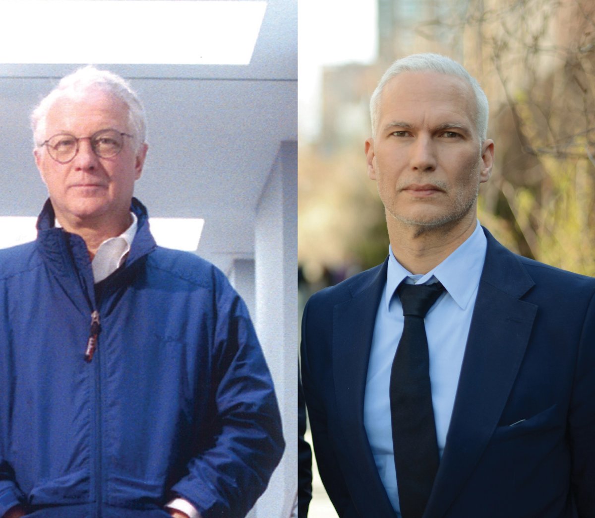 Richard Koshalek (left) advises the incoming director Klaus Biesenbach (right) to draw up a 25-year strategy for MoCA Koshalek: courtesy of Richard Koshalek. Biesenbach: Photo: Casey Kelbaugh; courtesy of MoCA, Los Angeles