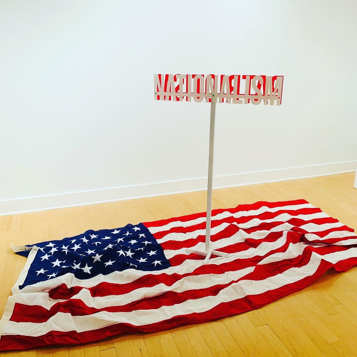 Emma Quintana, White America: Supremacy, Nationalism and Patriotism (2020) Courtesy the artist