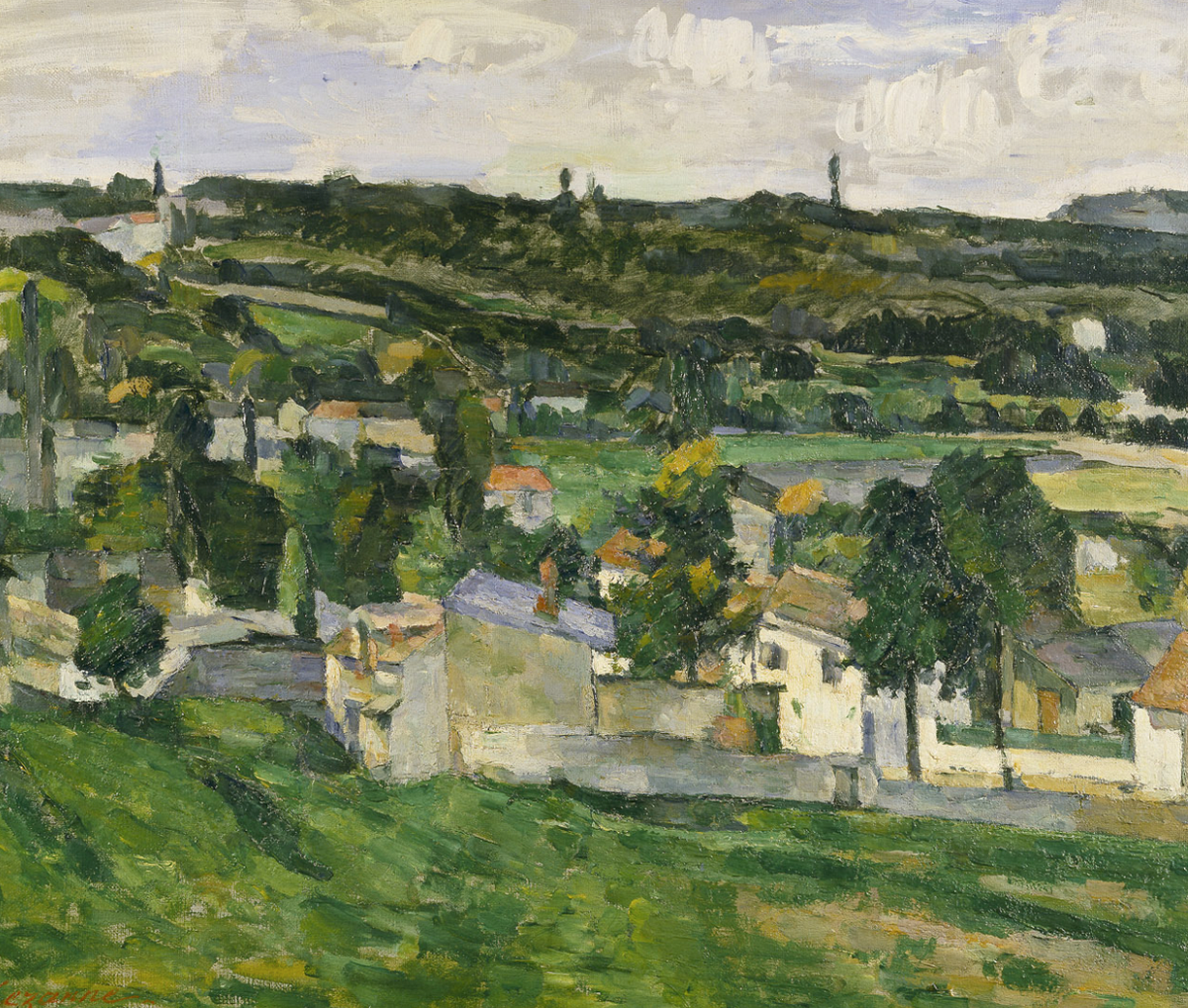 Cézanne's View of Auvers-sur-Oise (1879-80)